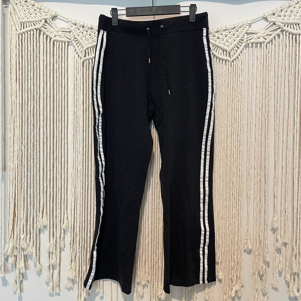 Vintage C.W. Sport Workout/Lounge Striped Pants Sz L-1X
